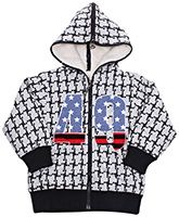 Hooded Full Sleeves Sweat Shirt - 49 Print