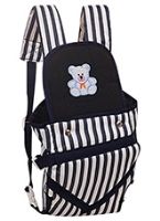 Fab n Funky - Black & White Stripes Baby Carrier 