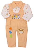 Full Sleeves T-Shirt Suit With Bear Print