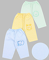 Baby Hug - Checks Printed Casual Bottom