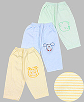 Baby Hug - Striped And Printed Casual Bottoms