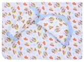 Fab n Funky - Bedsheet & Pillow Set Cool Blue Print