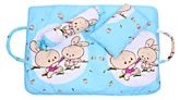 Fab n Funky - Bed Set Cool Blue & White Bed Set