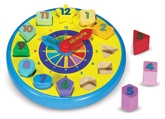 Melissa & Doug - Shape Sorting Clock