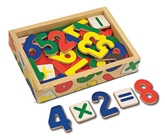 Melissa & Doug - Magnetic Wooden Numbers 