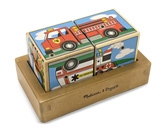 Melissa & Doug - Vehicles Sound Blocks 