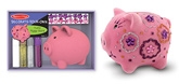 Melissa & Doug - Decorate Your Own Fuzzy Piggy Bank 