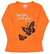 Isabelle - Full Sleeves Top With Butterfly Print