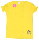 Hello Kitty - Short Sleeves Top Yellow
