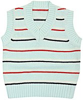 V Neck Sleeveless Sweater
