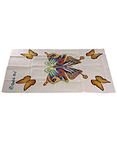 Diaper Changing Pads/Mats - Quick Dry - Laminated Fabric Butterfly