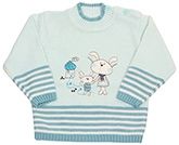Full Sleeves Rabbit Print Sweater