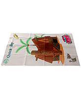 Diaper Changing Pads/Mats - Quick Dry - Laminated Fabric - Wooden Castle