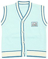 V Neck Front Open Sleeveless Sweater