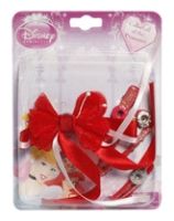 Hair Clips &  Rubber Bands - Disney Snow White - Hair Accessories