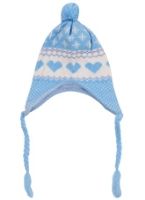 Woollen Cap - Heart Design