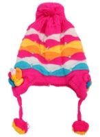 Woollen Cap - Multicolor Lining Pattern