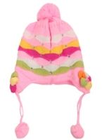 Woollen Cap - Multicolor Lining Pattern
