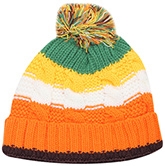 Woollen Cap - Multi Color Stripes