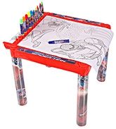 Spiderman 4 Coloring Table