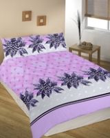 Splash Symphony Double Bed Sheet