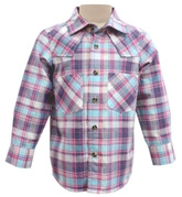 Campana - Full Sleeves Checks Shirt With Stylized Yoke
