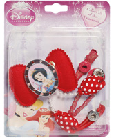 Hair Clips &  Rubber Bands - Disney Snow White - Hair Accessories