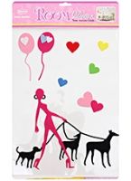Room Decor Non Woven Cloth Sticker