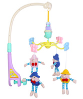 Fab N Funky Musical Cot Mobile - Clown 