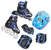 Fab N Funky In Line Skates Set - Lovely Nature 
