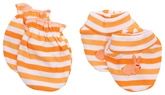 Baby Hug - Bonnet Set With Rabbit Print