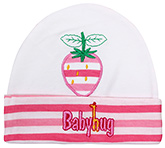 Baby Hug - Baby Cap With Strawberry Design