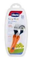 Chicco - Set of 2 Stainless Steel Spoons