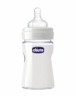 Chicco Nature Glass Feeding Bottle