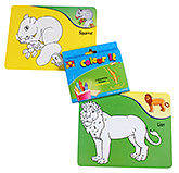 Toysbox - Colour It Wipe It Animals