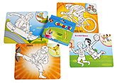 Toysbox - Sports Colour It Wipe It