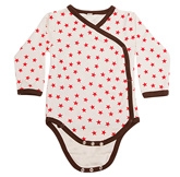 Nino Bambino - Kimono Bodysuit With Star Print