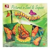Art & Creativity  - Toy Kraft - Pictured In Sand and Sequins - Butterflies
