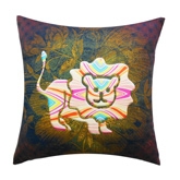 Shibori Designs - Kiddo Lion Cushion Cover