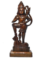 Aanya Creations Standing Hanuman Idol - WD G 0005 