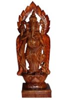 Aanya Creations Standing Ganesh Idol - WD G 0016