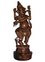 Aanya Creations Dancing Ganesha Idol - WD G 0018