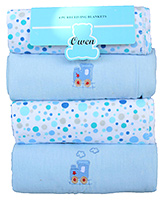 Owen Receiving Blankets - Set of 4 