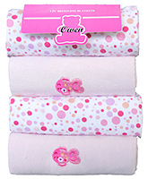 Owen Receiving Blankets - Set of 4  