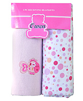 Owen Receiving Blankets - Set of 2