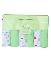 Owen - 6 Piece Knit Wash cloth