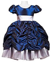 SAPS - Puff Sleeves Party Wear Gown With Gathers