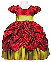 SAPS - Puff Sleeves Party Wear Gown With Gathers