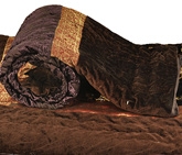 Little India - Jaipuri Brasso Floral Single Bed Velvet Quilt - 502