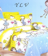 Valtellina 1 Single Bedsheet & 1 Pillow Cover JCD-19_S 